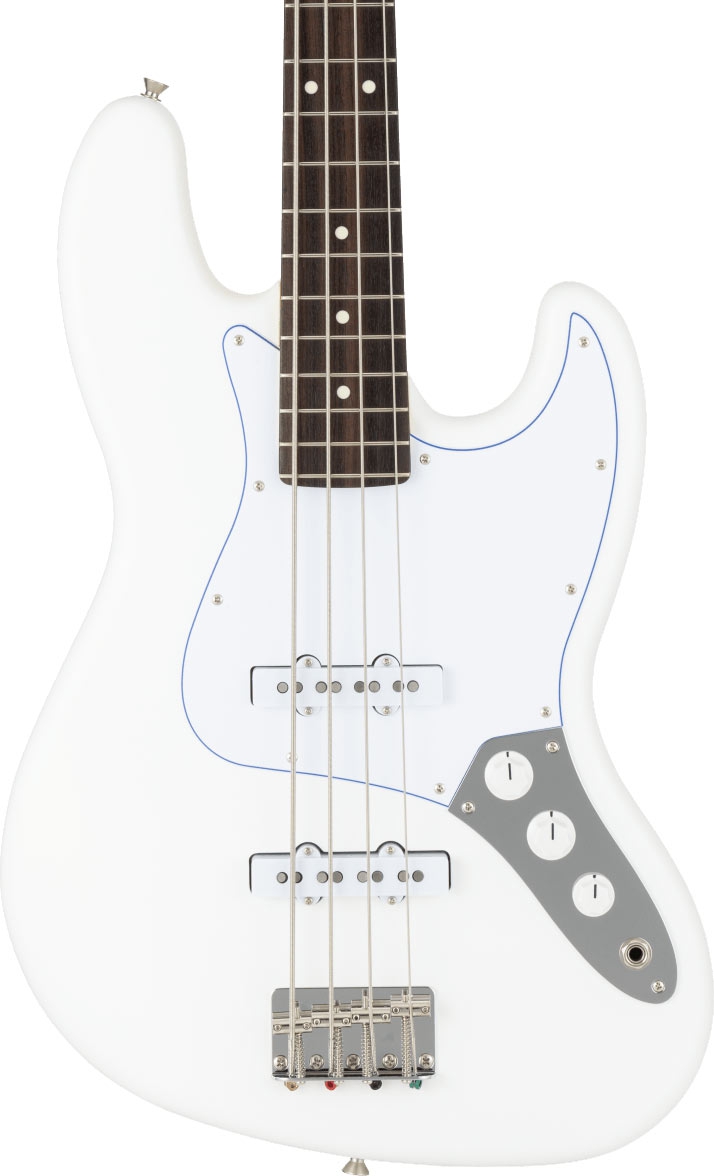 Fender Made in Japan Limited Hybrid II Jazz Bass Blanc
