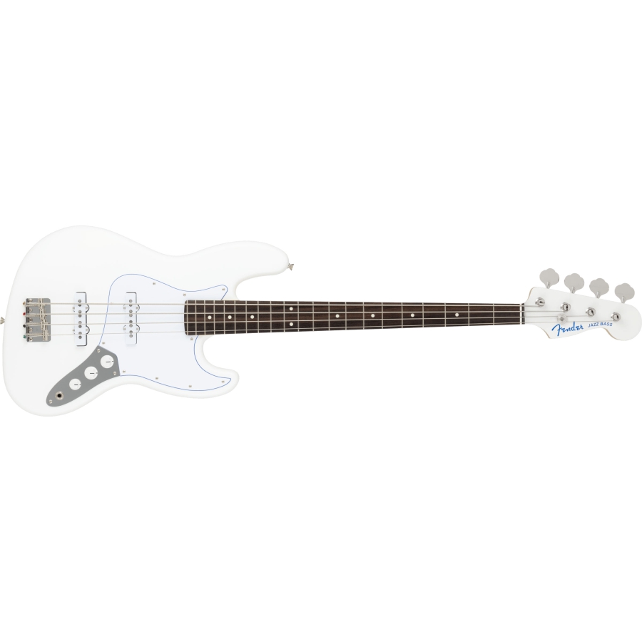 Fender Made in Japan Limited Hybrid II Jazz Bass Blanc
