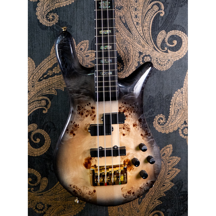 Spector Euro 4 CST Natural Black Burst Gloss