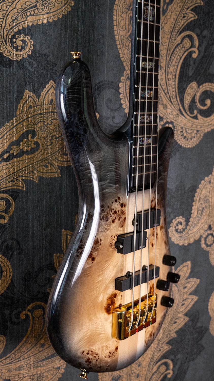 Spector Euro 4 CST Natural Black Burst Gloss