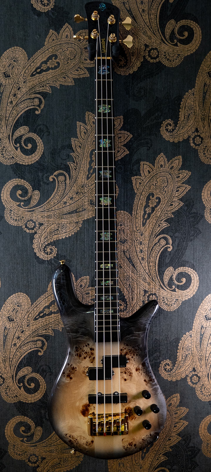 Spector Euro 4 CST Natural Black Burst Gloss