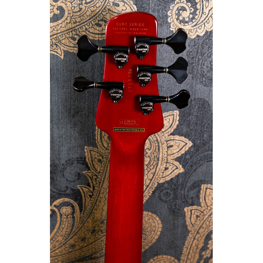 Spector Euro CST 5 Natural Red Burst Gloss