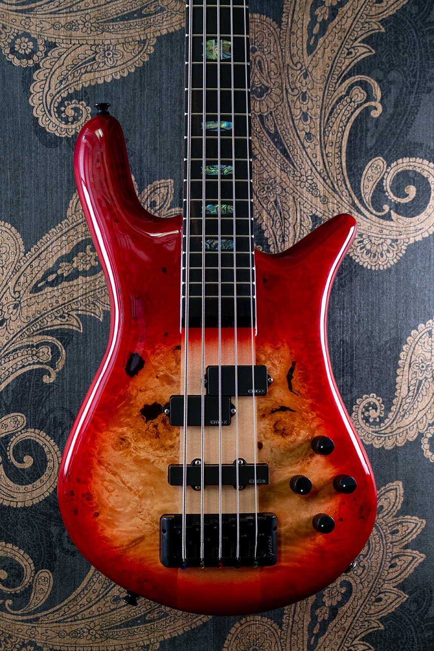 Spector Euro CST 5 Natural Red Burst Gloss