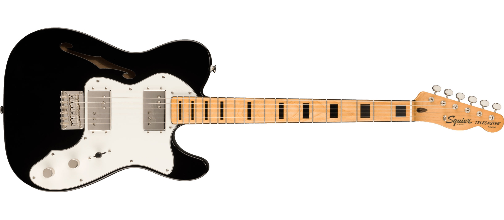 Squier FSR Classic Vibe 70s Telecaster Thinline MN BLK | DijkmanMuziek