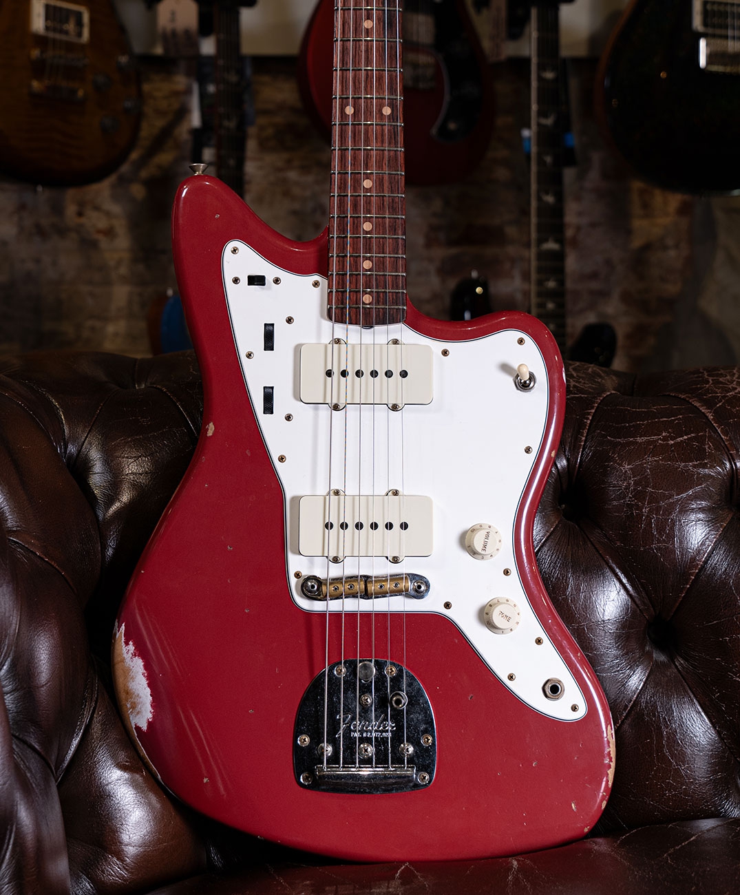 Fender Custom Shop 1963 Jazzmaster Relic RW Cimarron Red
