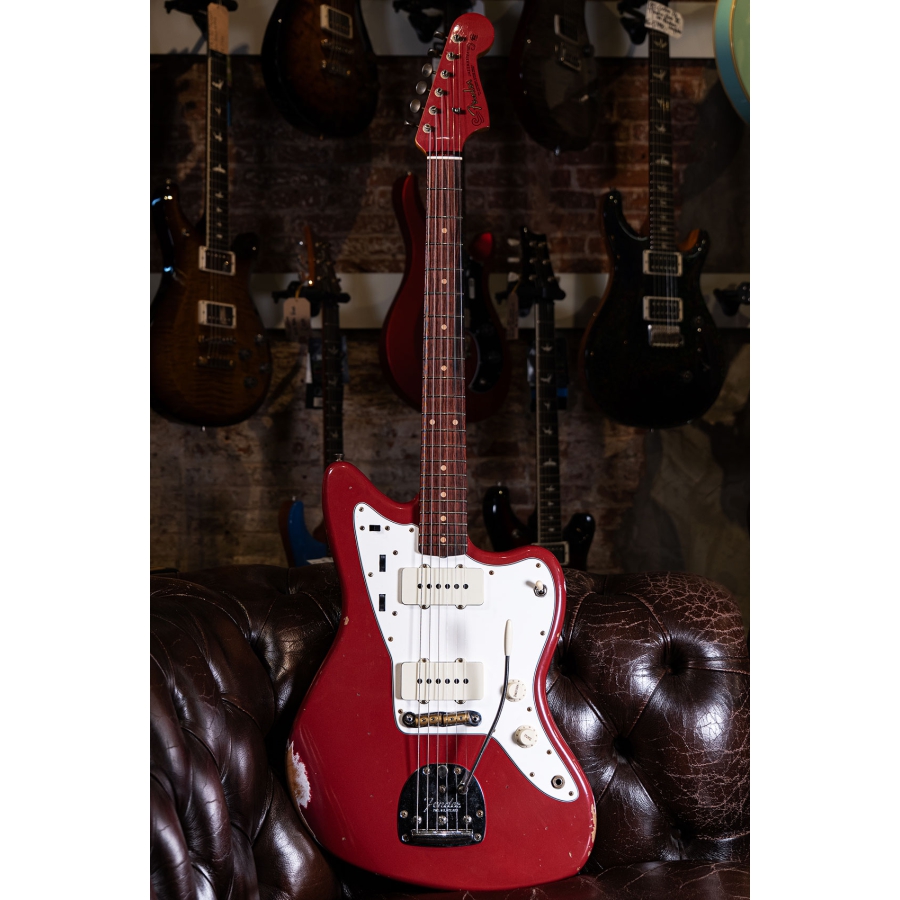 Fender Custom Shop 1963 Jazzmaster Relic RW Cimarron Red