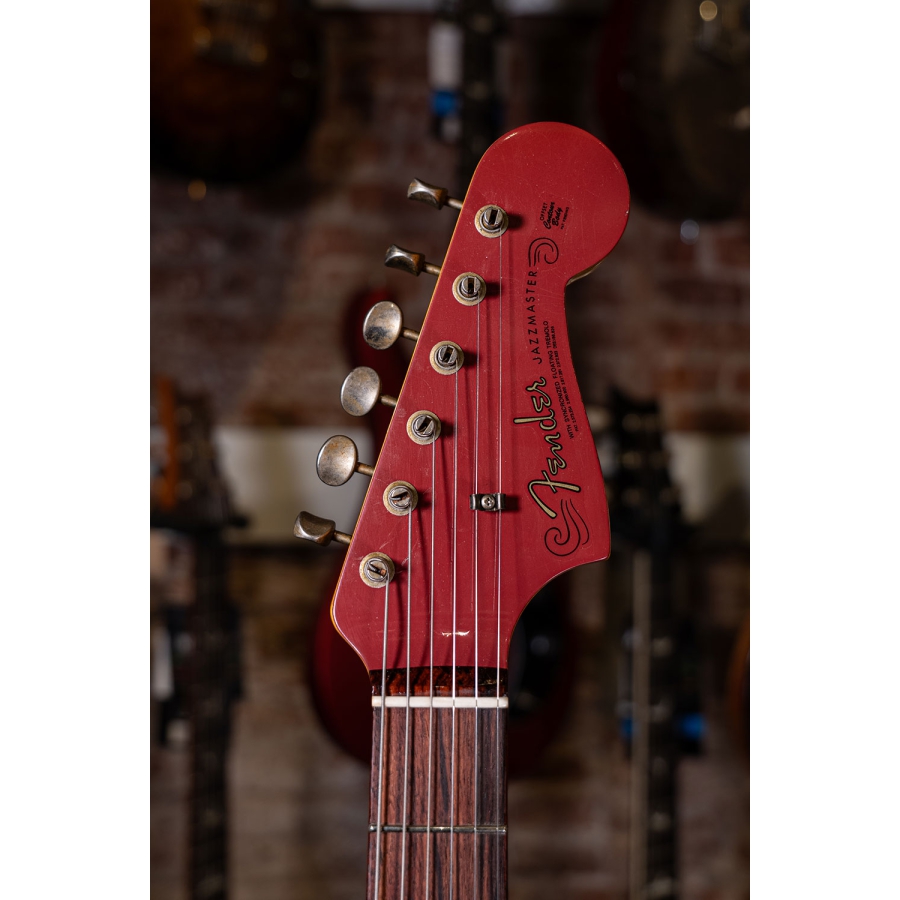 Fender Custom Shop 1963 Jazzmaster Relic RW Cimarron Red