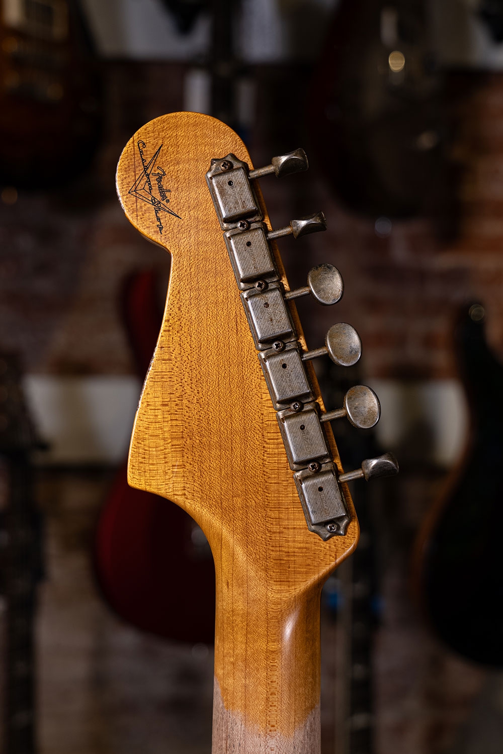 Fender Custom Shop 1963 Jazzmaster Relic RW Cimarron Red