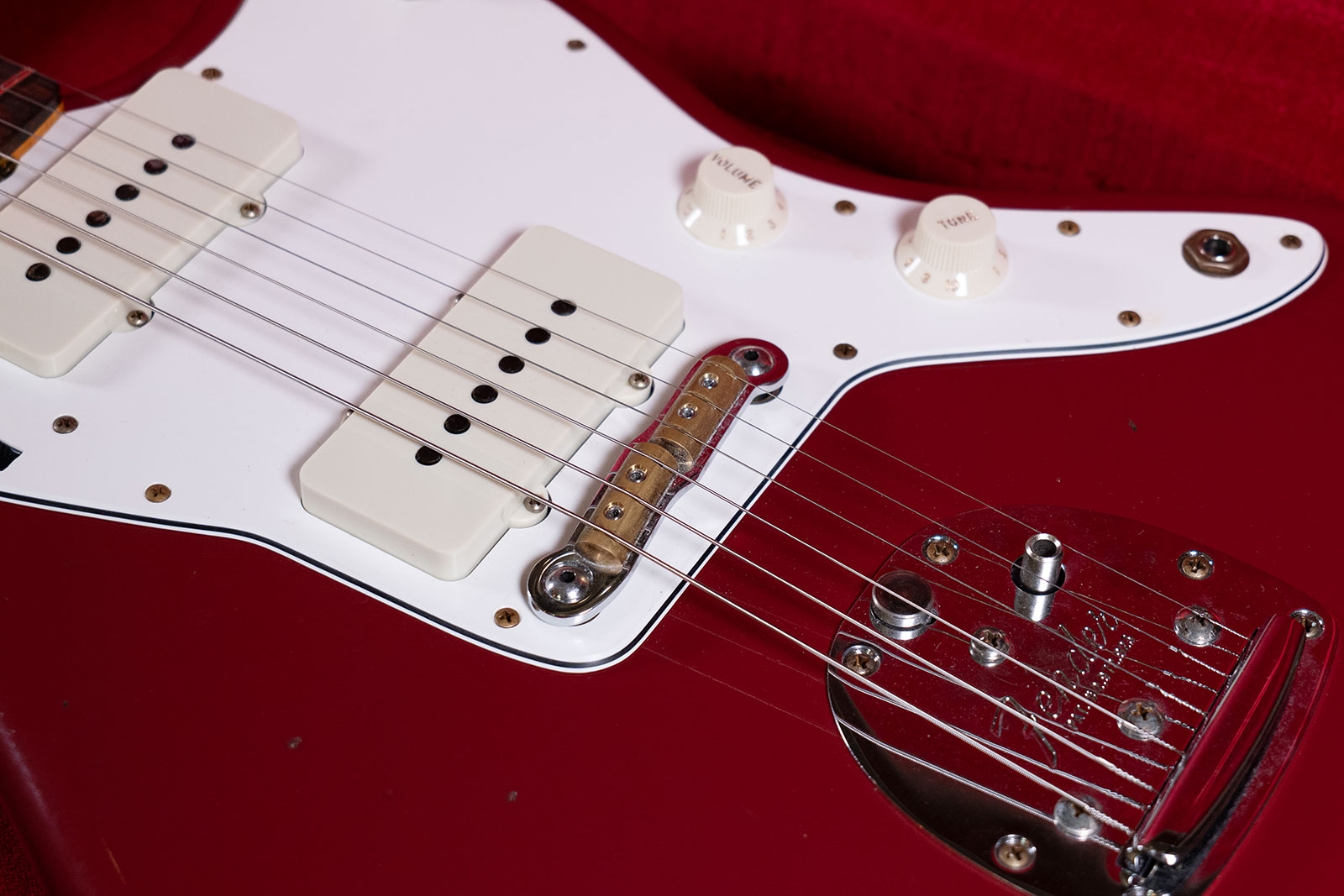 Fender Custom Shop 1963 Jazzmaster Relic RW Cimarron Red