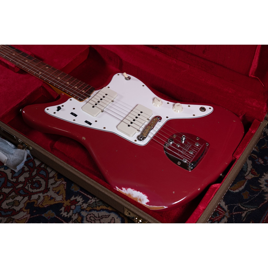 Fender Custom Shop 1963 Jazzmaster Relic RW Cimarron Red