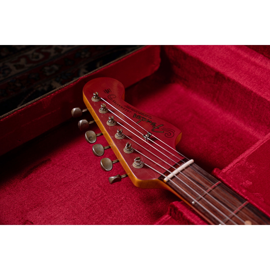 Fender Custom Shop 1963 Jazzmaster Relic RW Cimarron Red