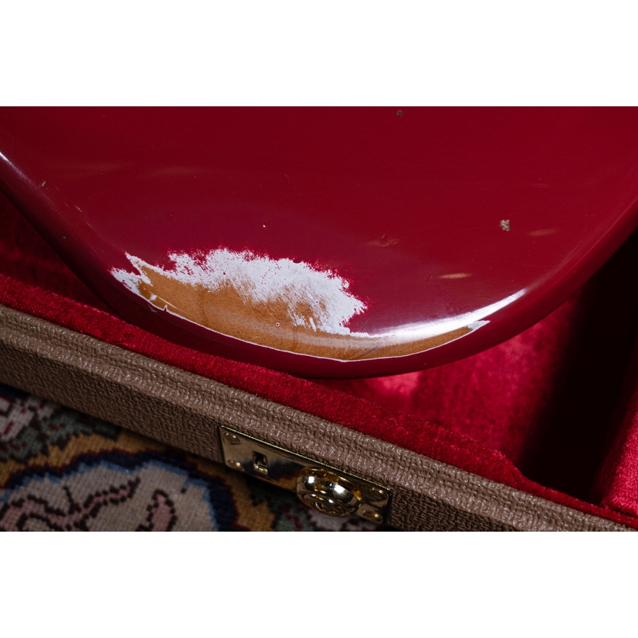 Fender Custom Shop 1963 Jazzmaster Relic RW Cimarron Red