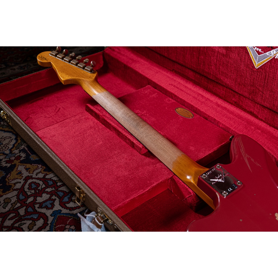 Fender Custom Shop 1963 Jazzmaster Relic RW Cimarron Red