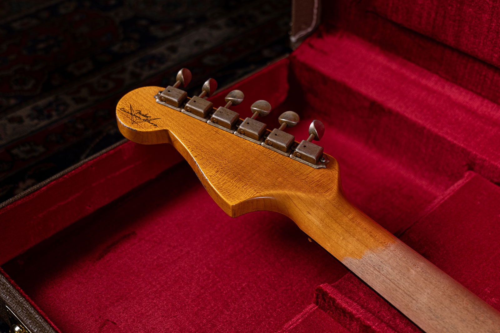 Fender Custom Shop 1963 Jazzmaster Relic RW Cimarron Red
