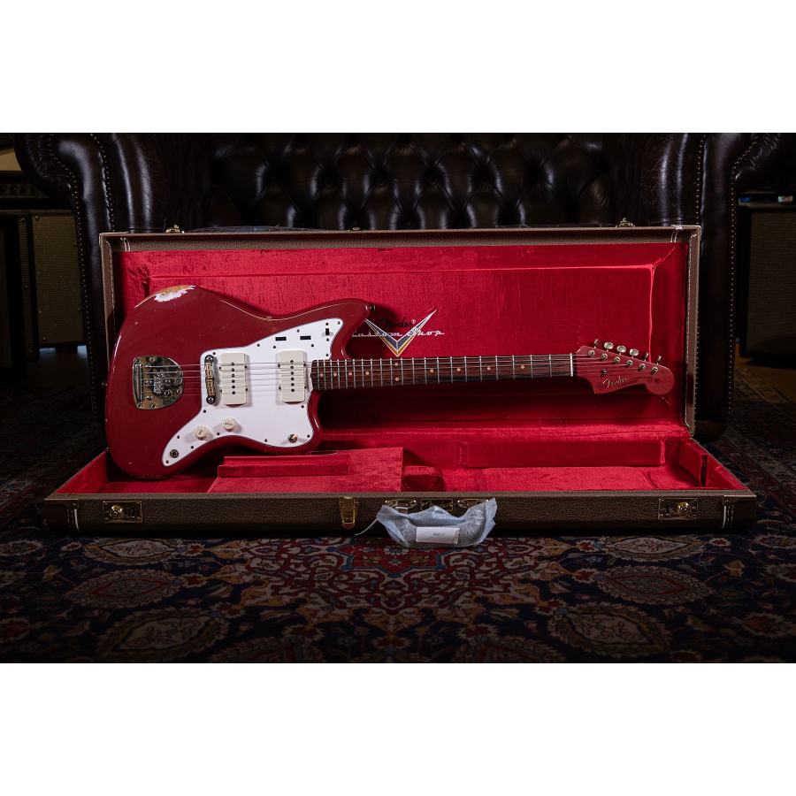 Fender Custom Shop 1963 Jazzmaster Relic RW Cimarron Red