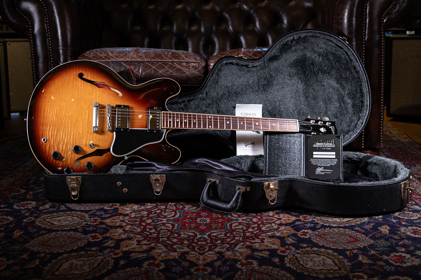 Gibson ES335 Dot Memphis Custom Figured top VS 2010