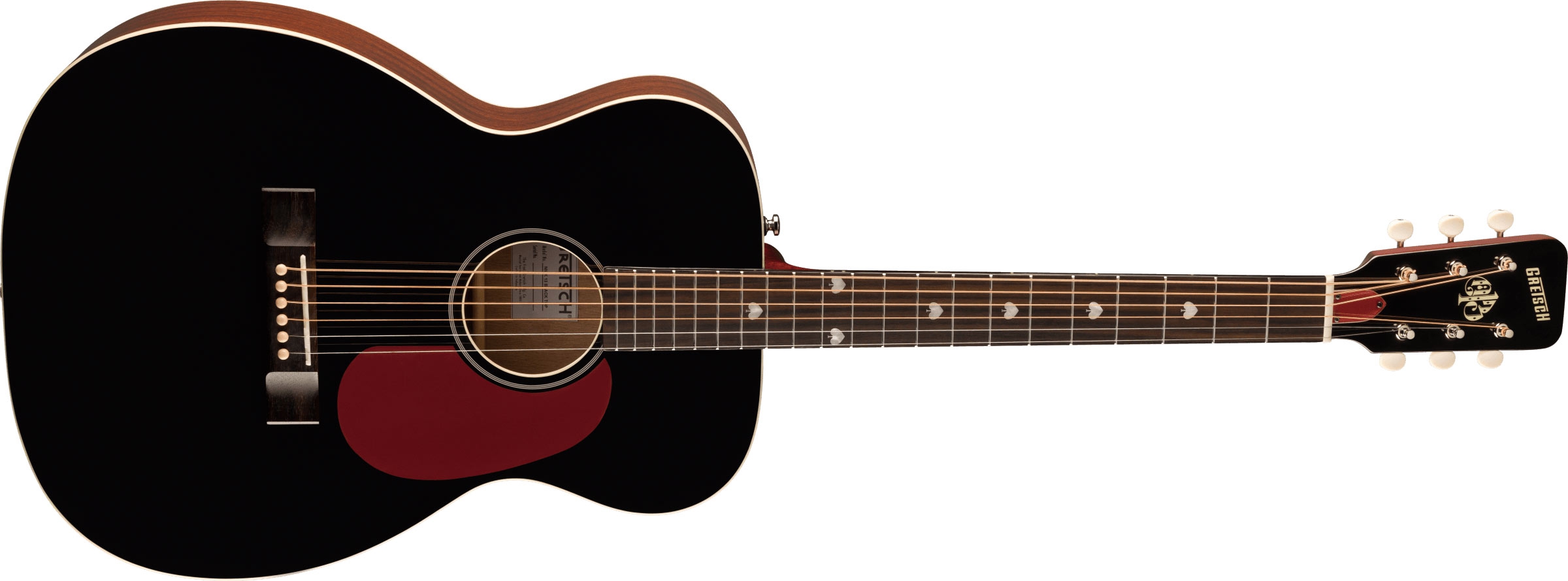 Gretsch Nick 13 Outlaw Heart Grand Concert RW Black