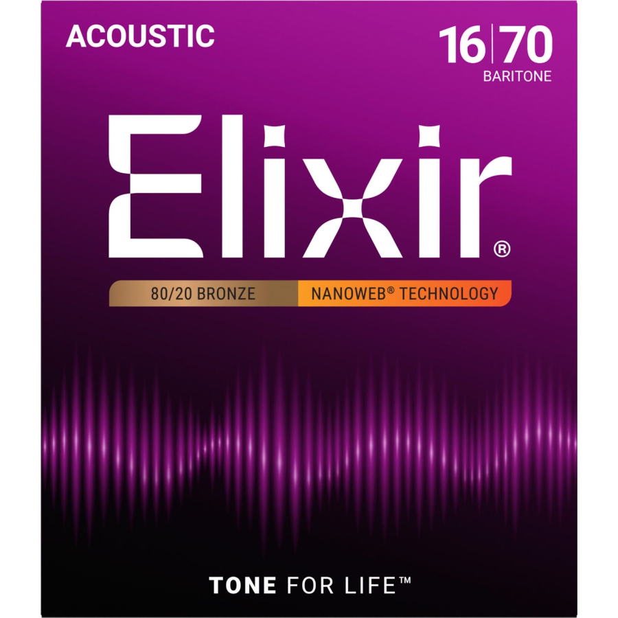 Elixir 11306 Nanoweb Baritone Acoustic