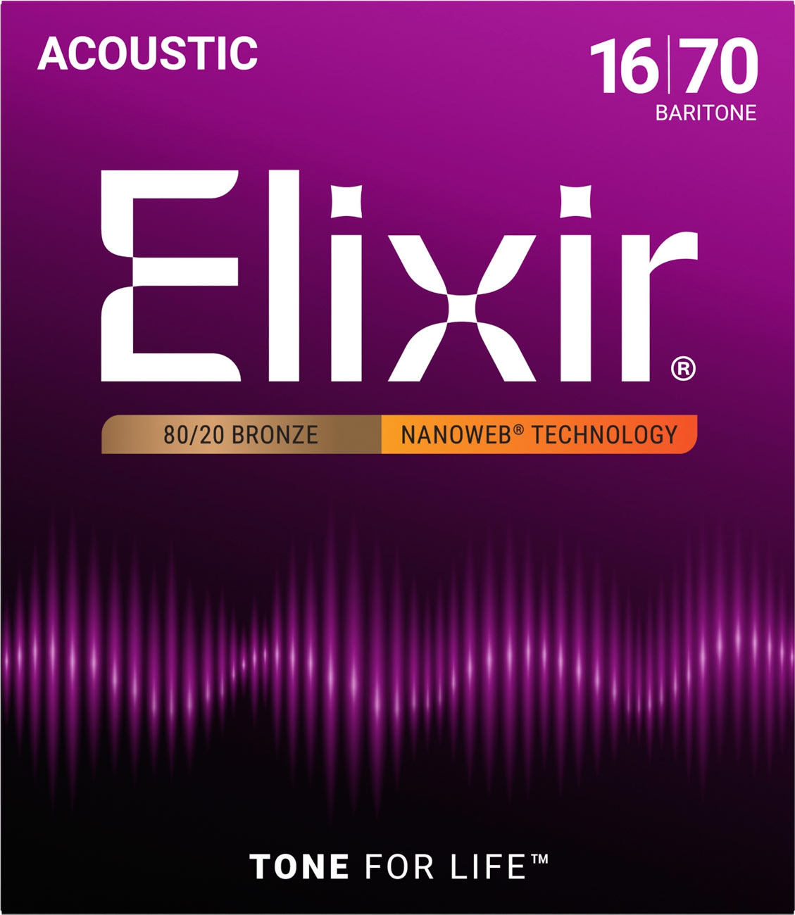 Elixir 11306 Nanoweb Baritone Acoustic