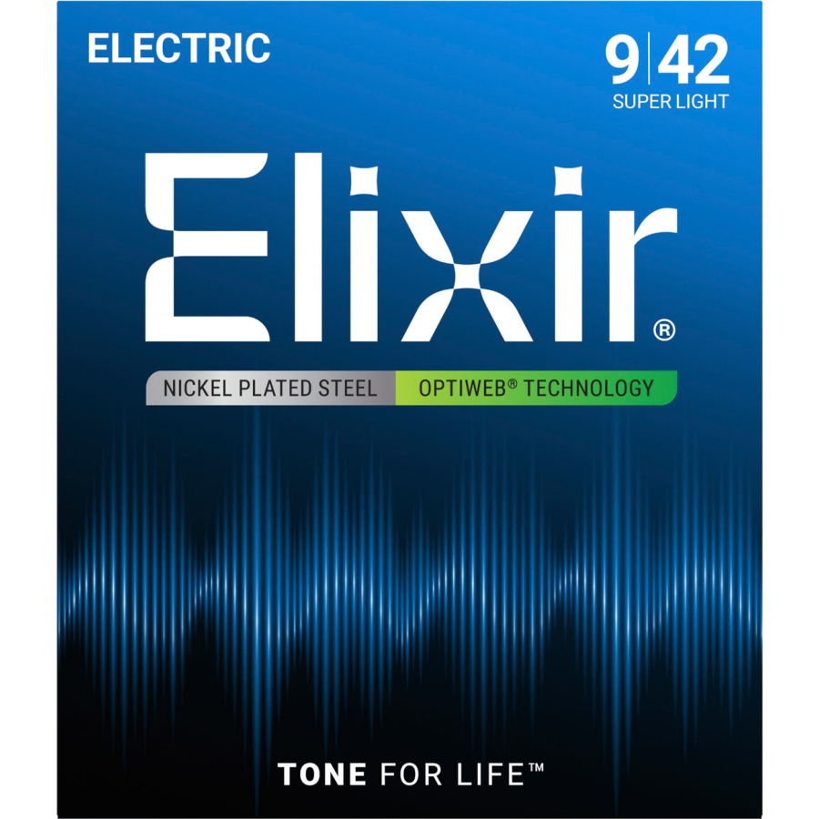Elixir 19002 Electric NPS Optiweb Super Light 9-42 snarenset