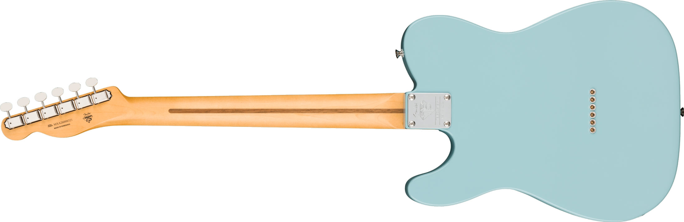 Fender 75th Anniversary Player II Telecaster RW Daphne Blue