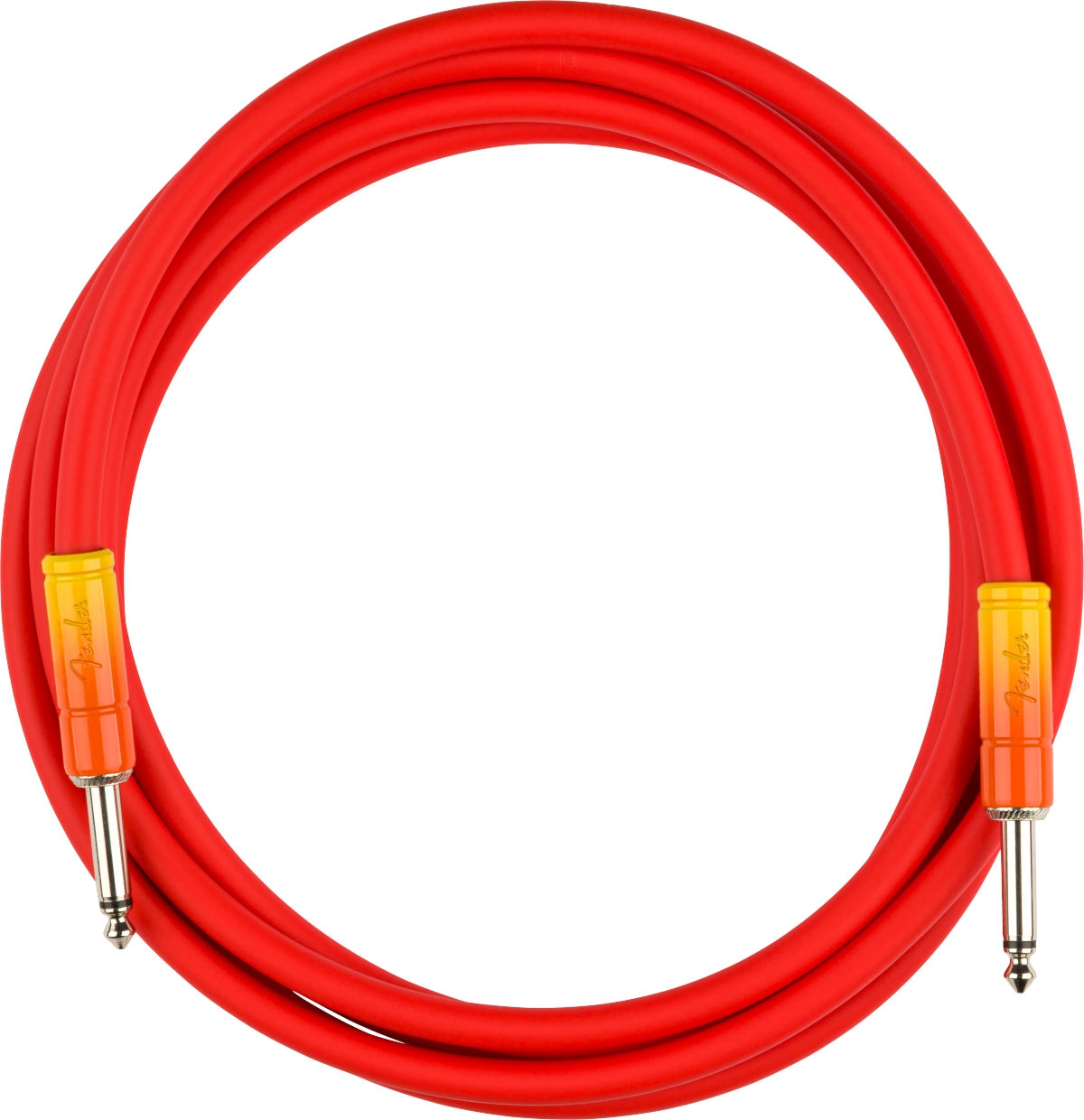 Fender Ombre Instrument Cable Straight Tequila Sunrise 3m