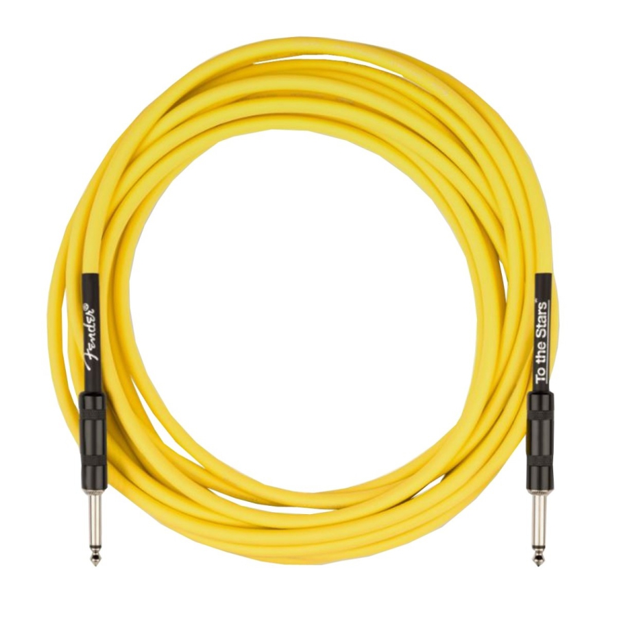 Fender Tom DeLonge To The Stars Instrument Cable Graffiti Yellow 5.5m