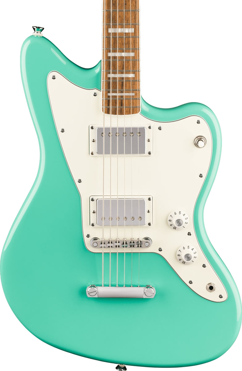 Squier Paranormal Baritone Jazzmaster HH Sea Foam Green