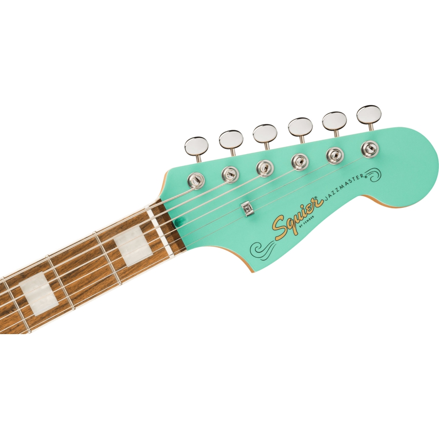 Squier Paranormal Baritone Jazzmaster HH Sea Foam Green