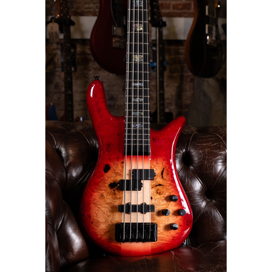 Spector Euro CST 5 Natural Red Burst Gloss