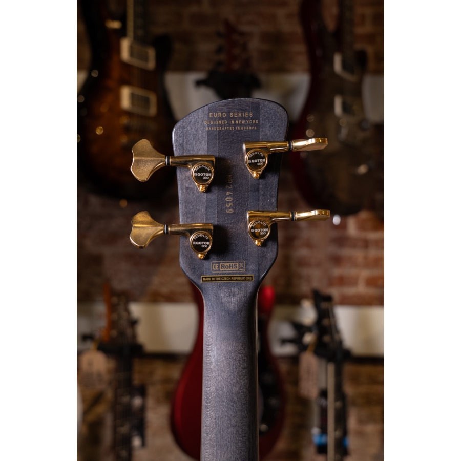 Spector Euro 4 CST Natural Black Burst Gloss