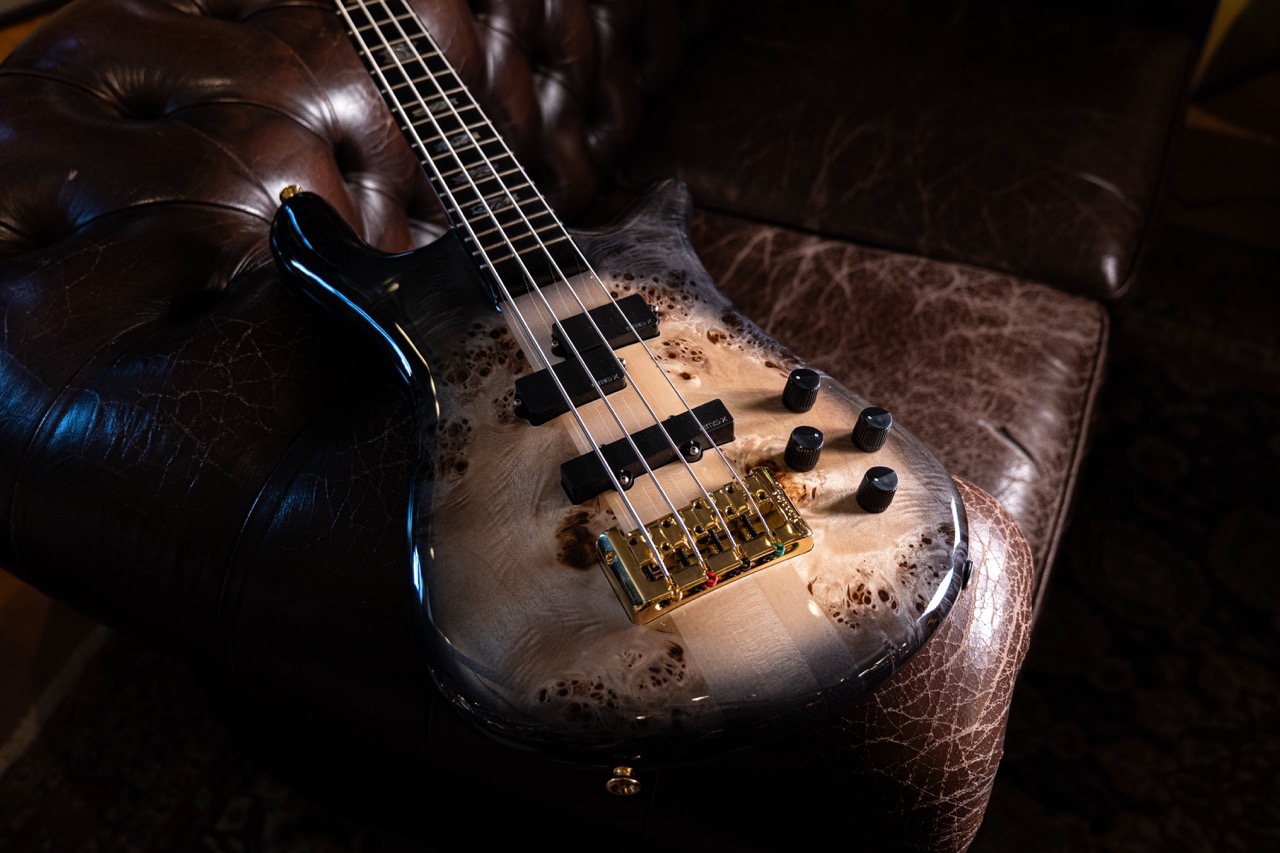 Spector Euro 4 CST Natural Black Burst Gloss