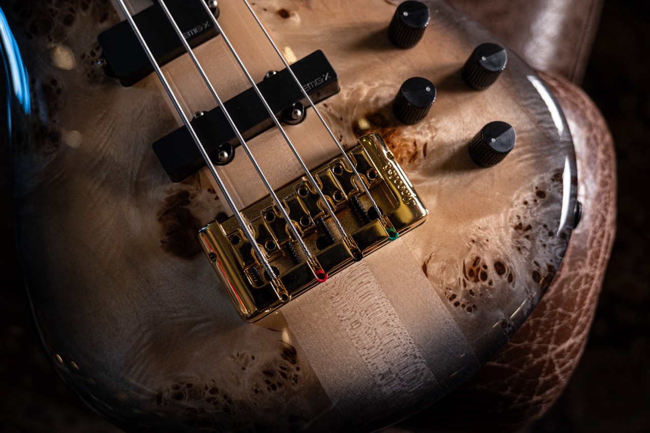 Spector Euro 4 CST Natural Black Burst Gloss