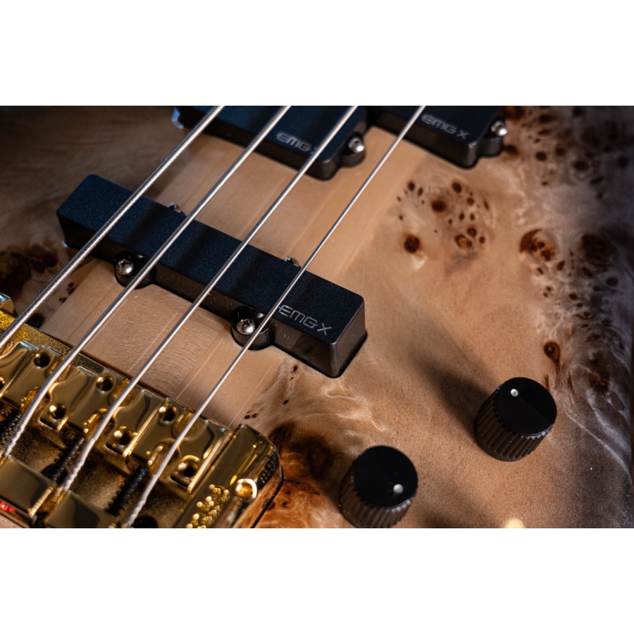 Spector Euro 4 CST Natural Black Burst Gloss