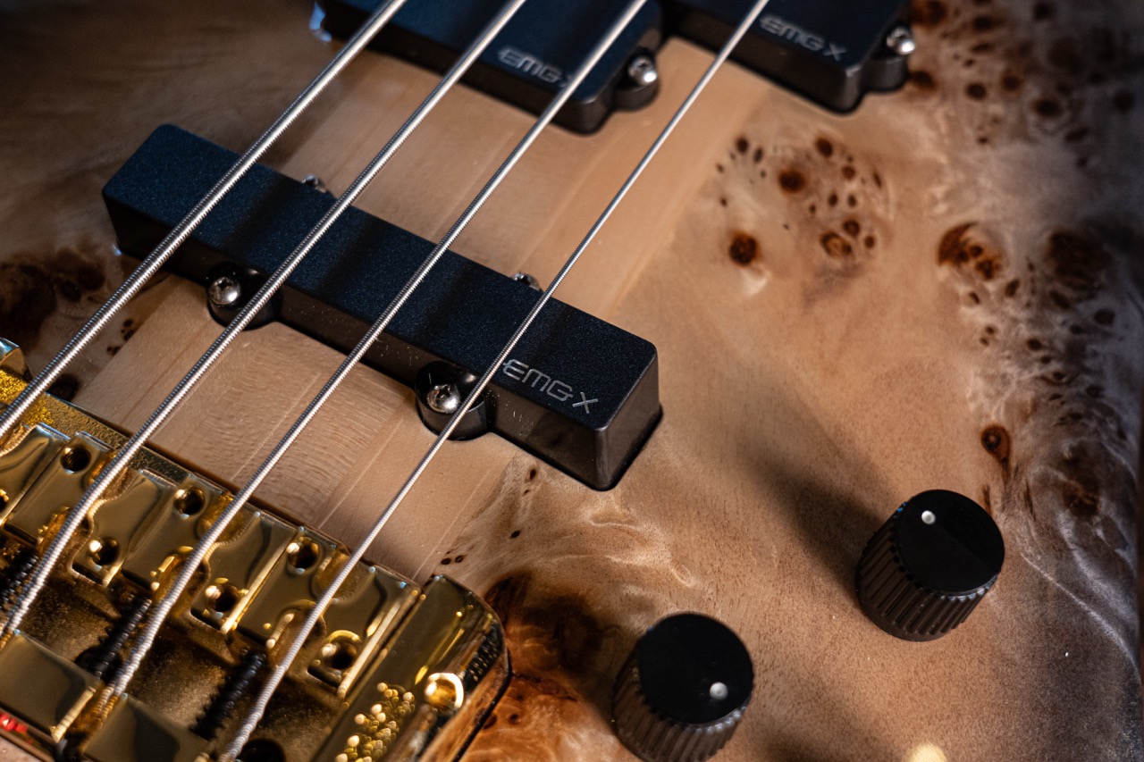 Spector Euro 4 CST Natural Black Burst Gloss