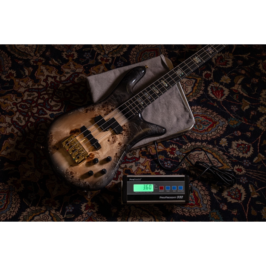 Spector Euro 4 CST Natural Black Burst Gloss