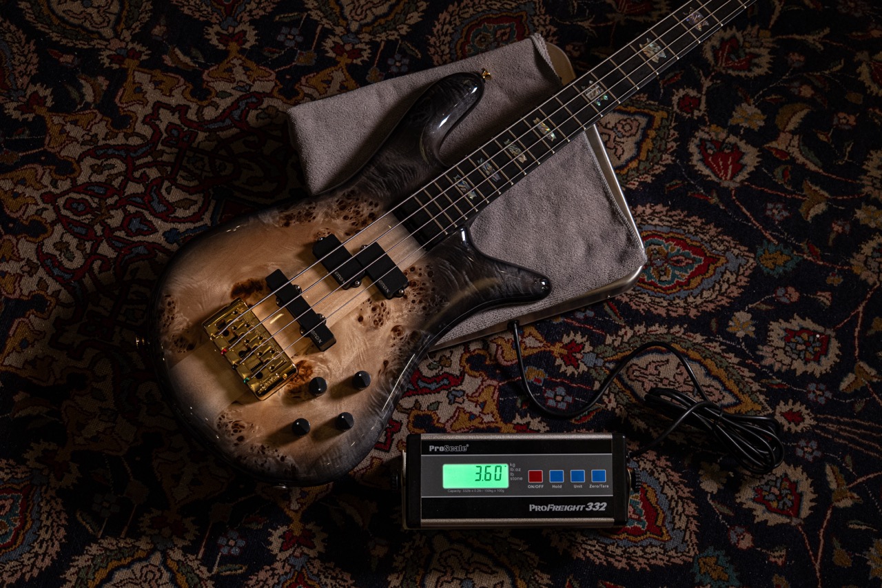 Spector Euro 4 CST Natural Black Burst Gloss