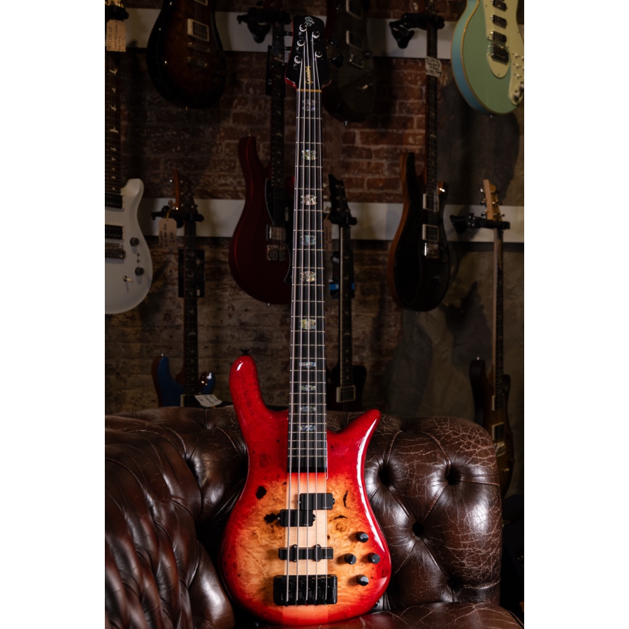Spector Euro CST 5 Natural Red Burst Gloss