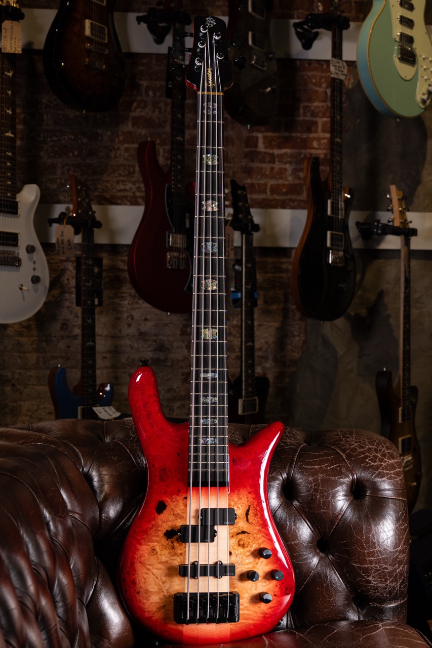 Spector Euro CST 5 Natural Red Burst Gloss
