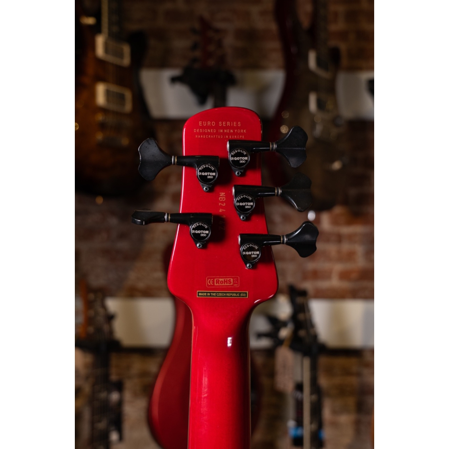 Spector Euro CST 5 Natural Red Burst Gloss
