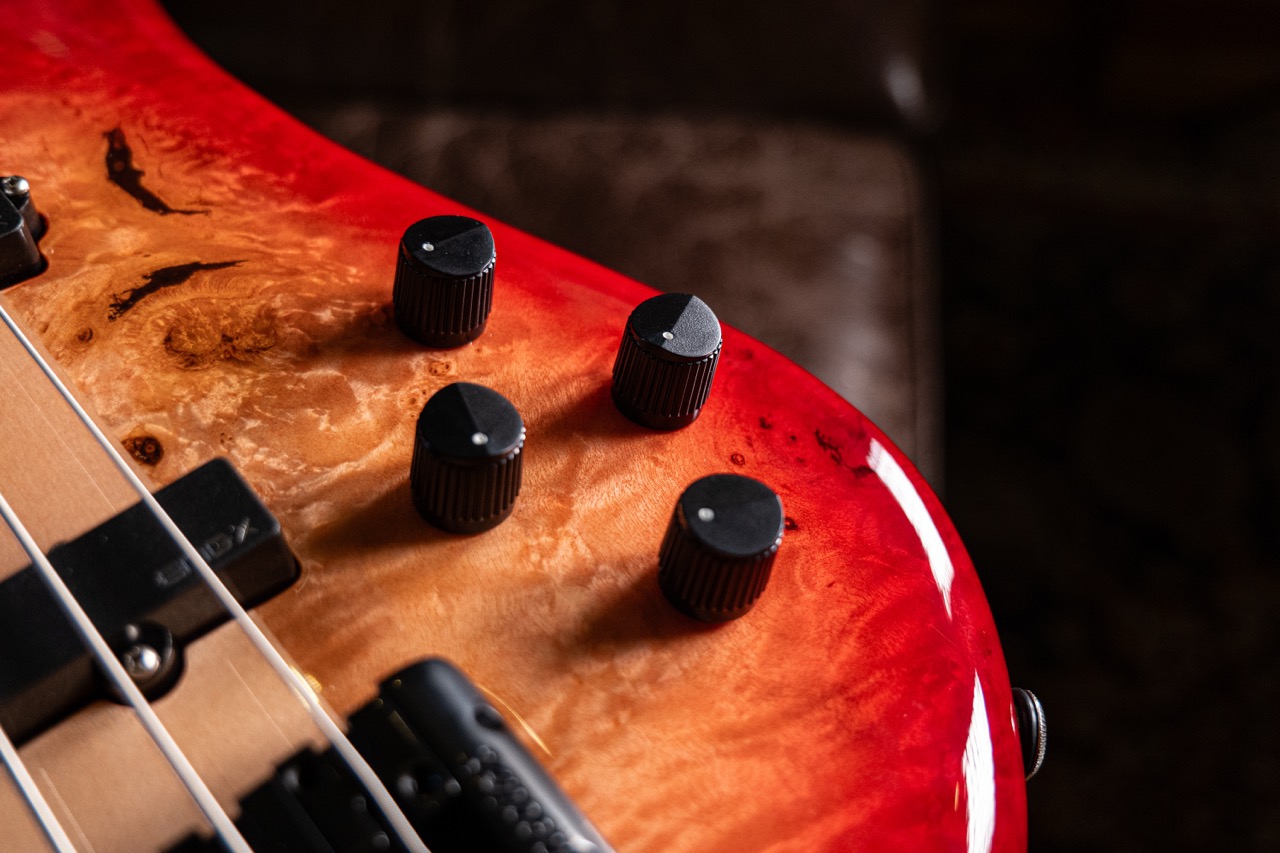 Spector Euro CST 5 Natural Red Burst Gloss