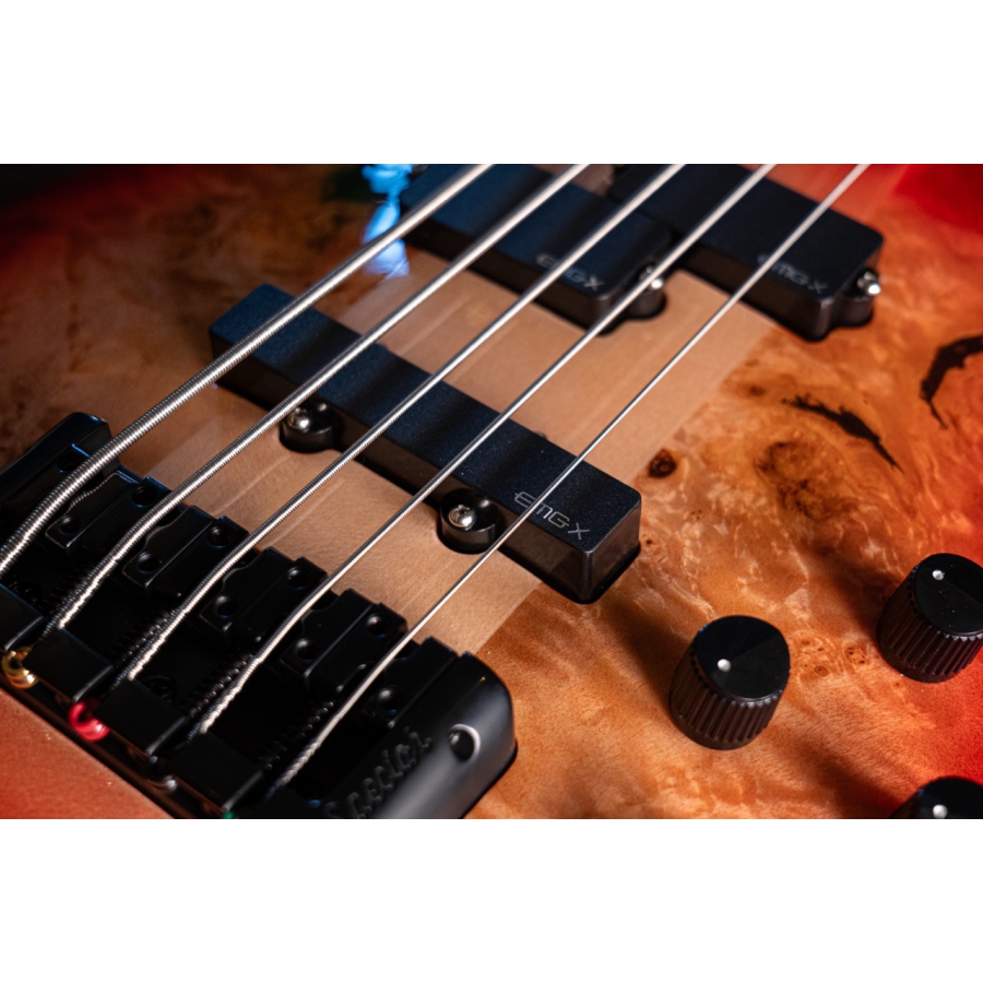 Spector Euro CST 5 Natural Red Burst Gloss