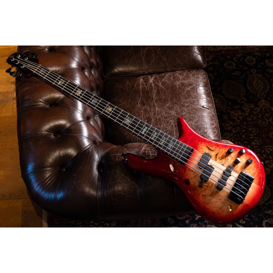 Spector Euro CST 5 Natural Red Burst Gloss
