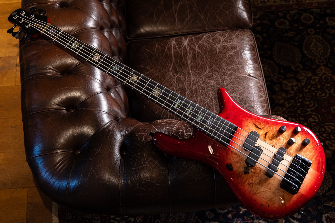 Spector Euro CST 5 Natural Red Burst Gloss