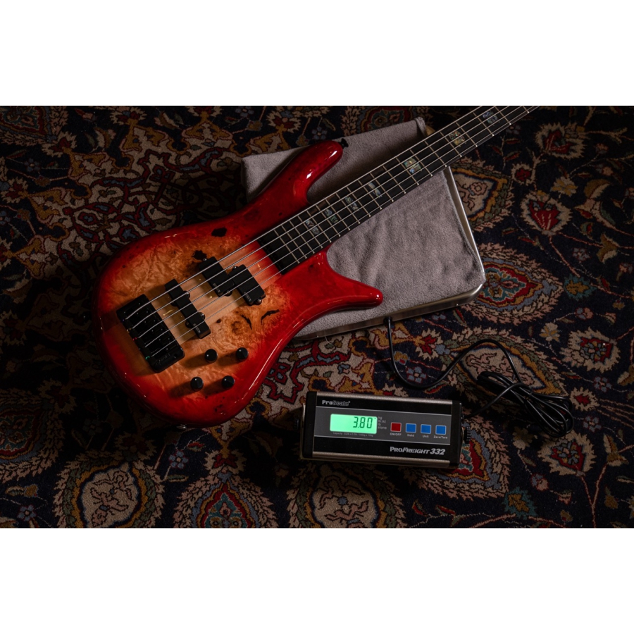 Spector Euro CST 5 Natural Red Burst Gloss