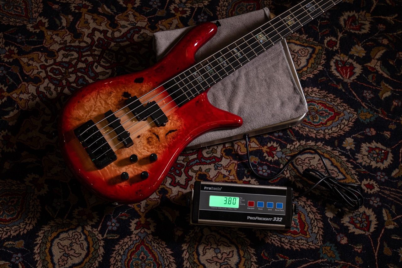 Spector Euro CST 5 Natural Red Burst Gloss