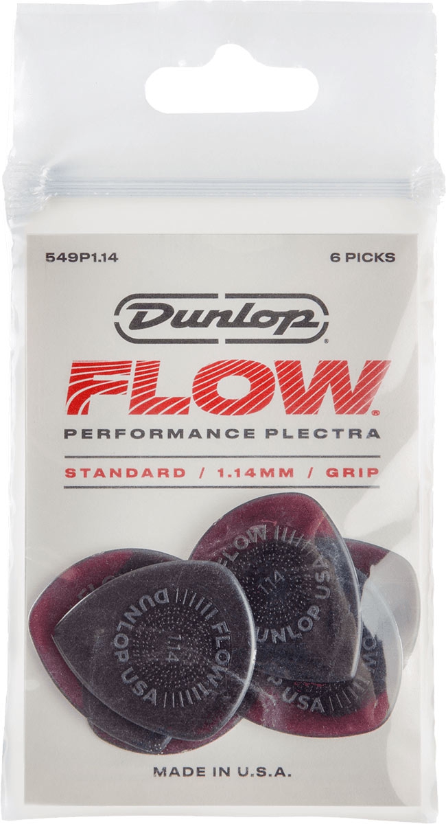 Dunlop Flow standard pick 1.14mm 6 stuks