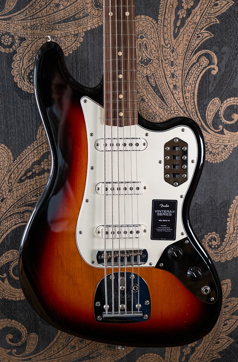 Fender Vintera II 60S BASS VI RW 3TSB