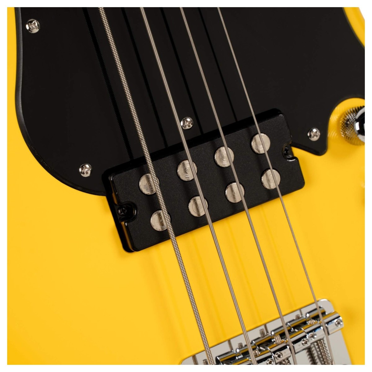 Cort GB Short Scale Yellow Crush