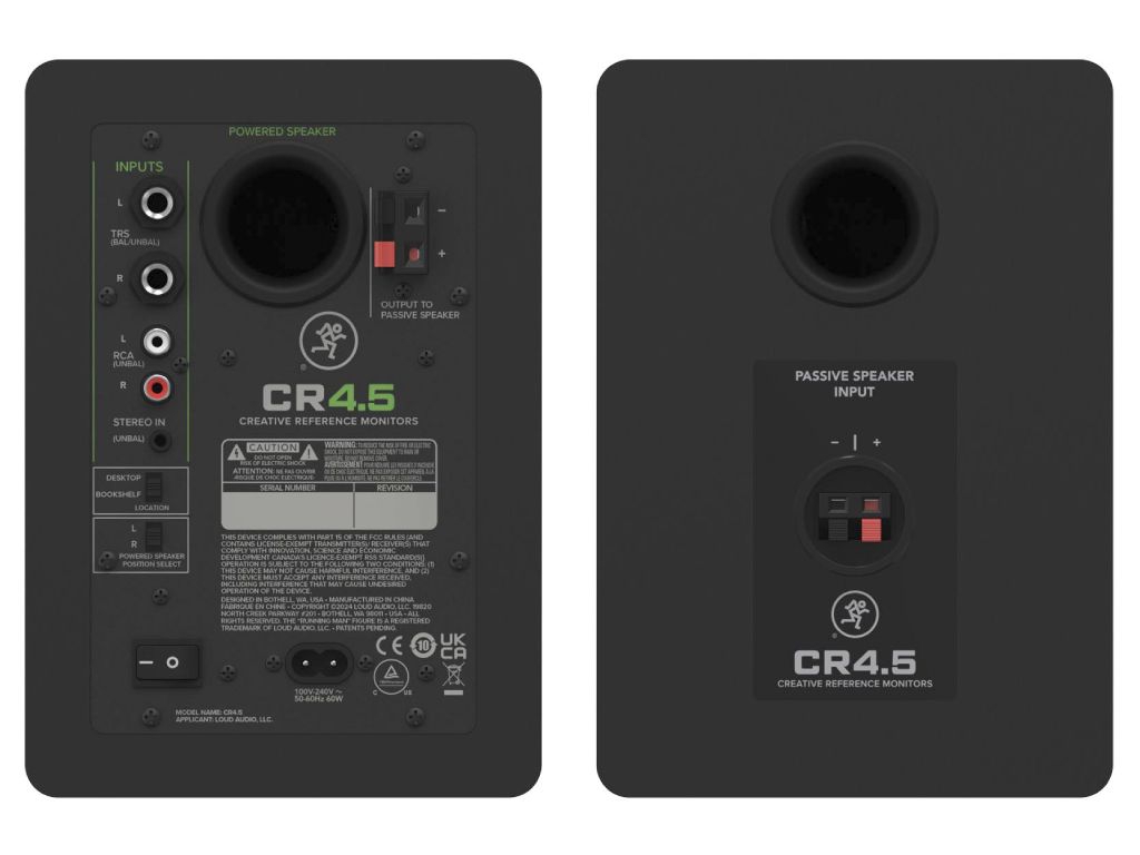 MACKIE CR4.5BT Powered Studio Monitors